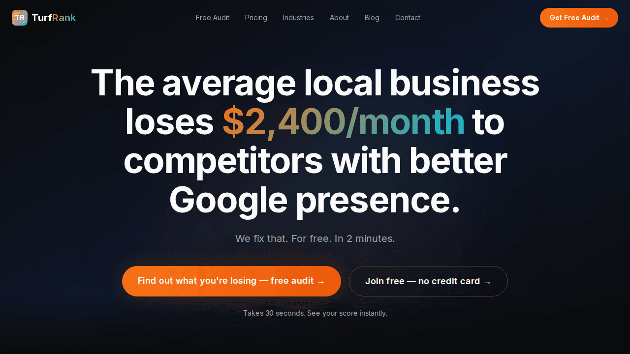 TurfRank project screenshot